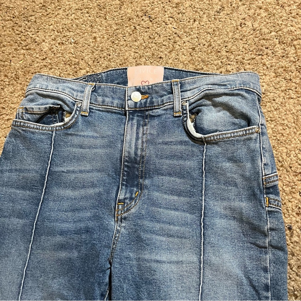 Revice Venus Skinny Jeans Star Butt Blue Size 30 - Picture 5 of 10